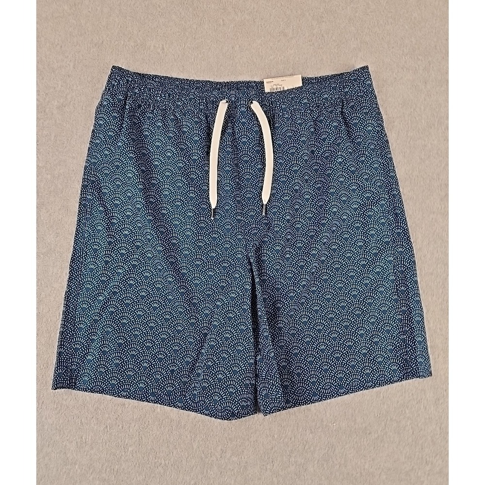 Sonoma Swim Trunk Shorts Mens Size Small Lined 7" Inseam Swimming Short Blue NEW